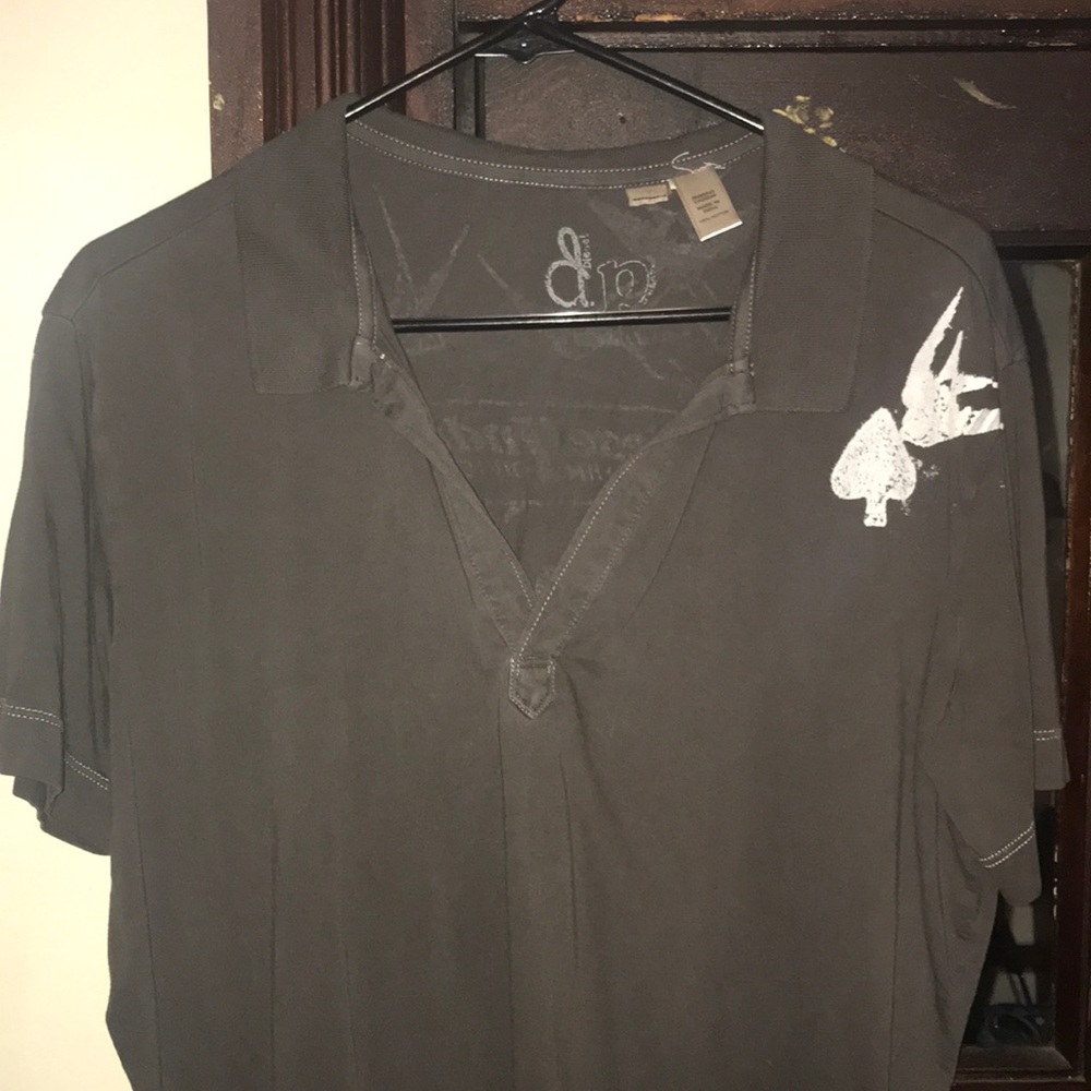 Diesel Collared V neck XL